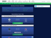 Desktop screenshot for footballpredictions.net