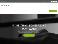 Desktop screenshot for pike13.com