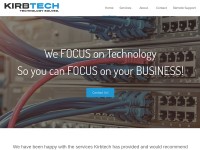 Desktop screenshot for kirbtech.com