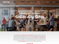 Desktop screenshot for inspirebrands.com