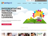 Desktop screenshot for learninga-z.com