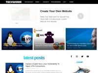 Desktop screenshot for techworm.net