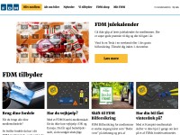 Desktop screenshot for fdm.dk