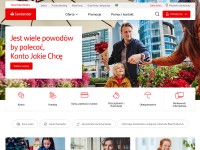 Desktop screenshot for santander.pl
