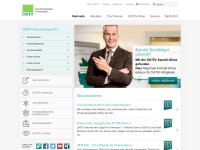 Desktop screenshot for datev.de