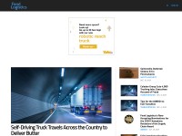 Desktop screenshot for foodlogistics.com