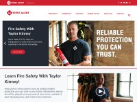 Desktop screenshot for firstalert.com