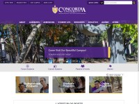 Desktop screenshot for concordia.edu