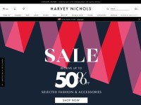 Desktop screenshot for harveynichols.com