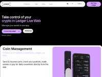 Desktop screenshot for lledgerwallet.com