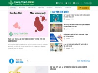 Desktop screenshot for hungthinhclinic.com