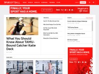 Desktop screenshot for flosoftball.com