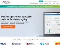 Desktop screenshot for adaptiveinsights.com