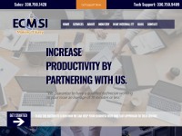 Desktop screenshot for ecmsi.com
