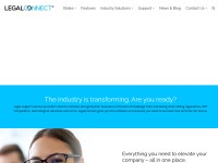 Desktop screenshot for legalconnect.com