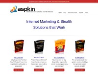 Desktop screenshot for aspkin.com