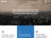 Screenshot of digivoip.tn