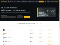 Desktop screenshot for binance.com