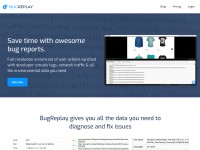 Desktop screenshot for bugreplay.com