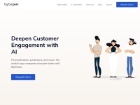 Desktop screenshot for bytegain.com