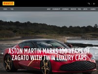 Desktop screenshot for pirelli.com