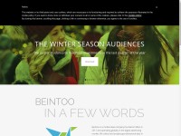 Desktop screenshot for beintoo.com