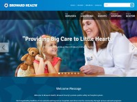 Desktop screenshot for browardhealth.org