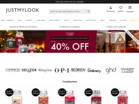 Desktop screenshot for justmylook.com