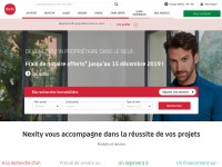 Desktop screenshot for nexity.fr