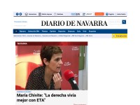 Desktop screenshot for diariodenavarra.es