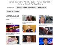 Desktop screenshot for trendingdailyheadlines.com