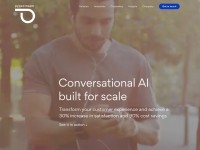 Desktop screenshot for pypestream.com