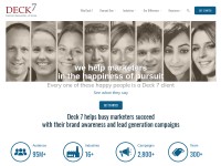 Desktop screenshot for deck7.com
