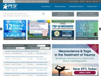 Desktop screenshot for pesi.com