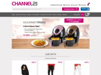 Desktop screenshot for channel21.de