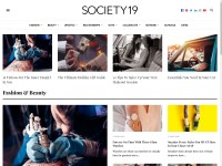 Desktop screenshot for society19.com