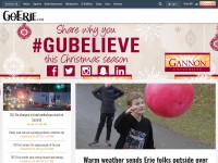 Desktop screenshot for goerie.com