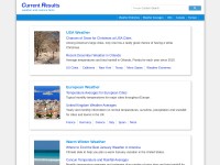 Desktop screenshot for currentresults.com