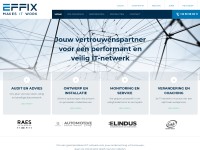 Desktop screenshot for effix.be