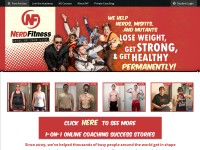 Desktop screenshot for nerdfitness.com