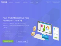 Desktop screenshot for freemius.com