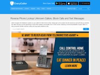 Desktop screenshot for everycaller.com