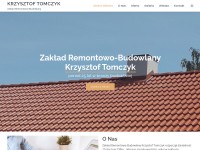 Desktop screenshot for tomczykdachy.pl