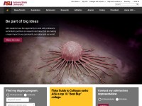 Desktop screenshot for asu.edu