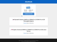 Desktop screenshot for alexmods.com