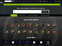 Desktop screenshot for futwiz.com