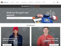 Desktop screenshot for prepsportswear.com