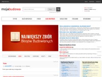 Desktop screenshot for mojabudowa.pl