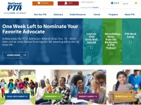 Desktop screenshot for pta.org