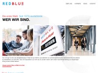 Desktop screenshot for redblue.de